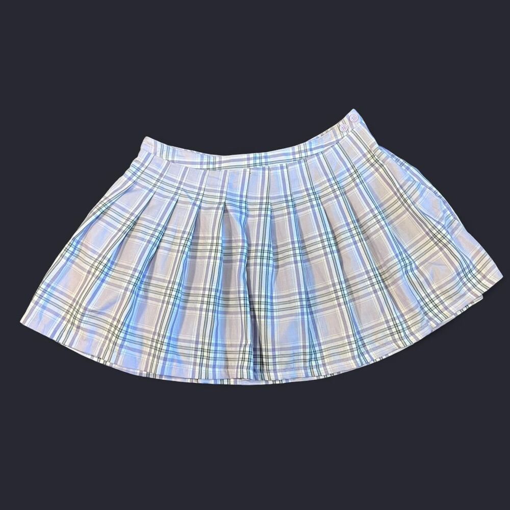 Forever 21+ Light purple plaid skirt. Womens 2XL.